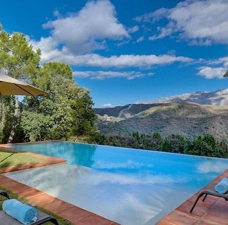 Villa Lámpara en la colina Benahavís Kültér fotó