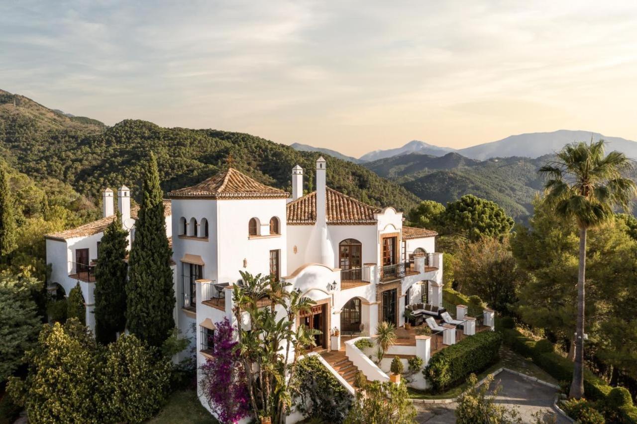 Villa Lámpara en la colina Benahavís Kültér fotó