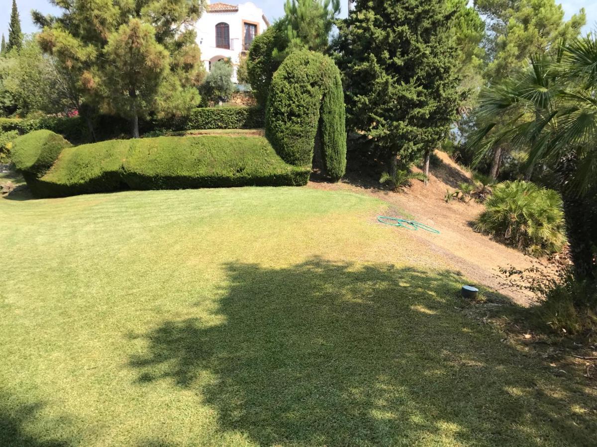 Villa Lámpara en la colina Benahavís Kültér fotó